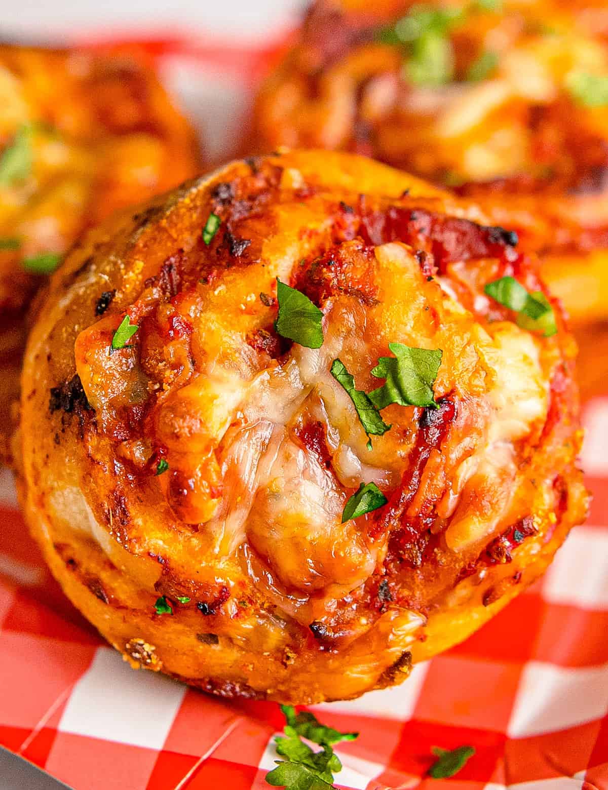 Baked Pizza Pinwheels