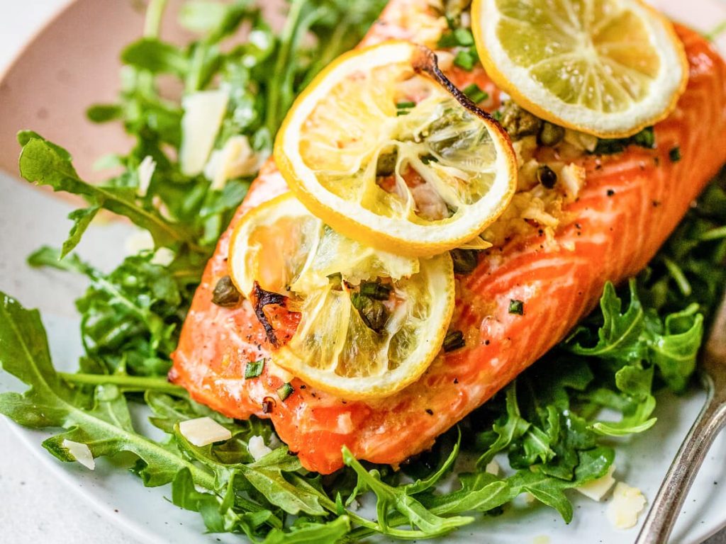 Baked Steelhead Trout