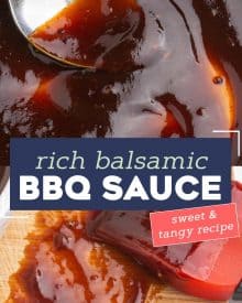 Balsamic BBQ Sauce