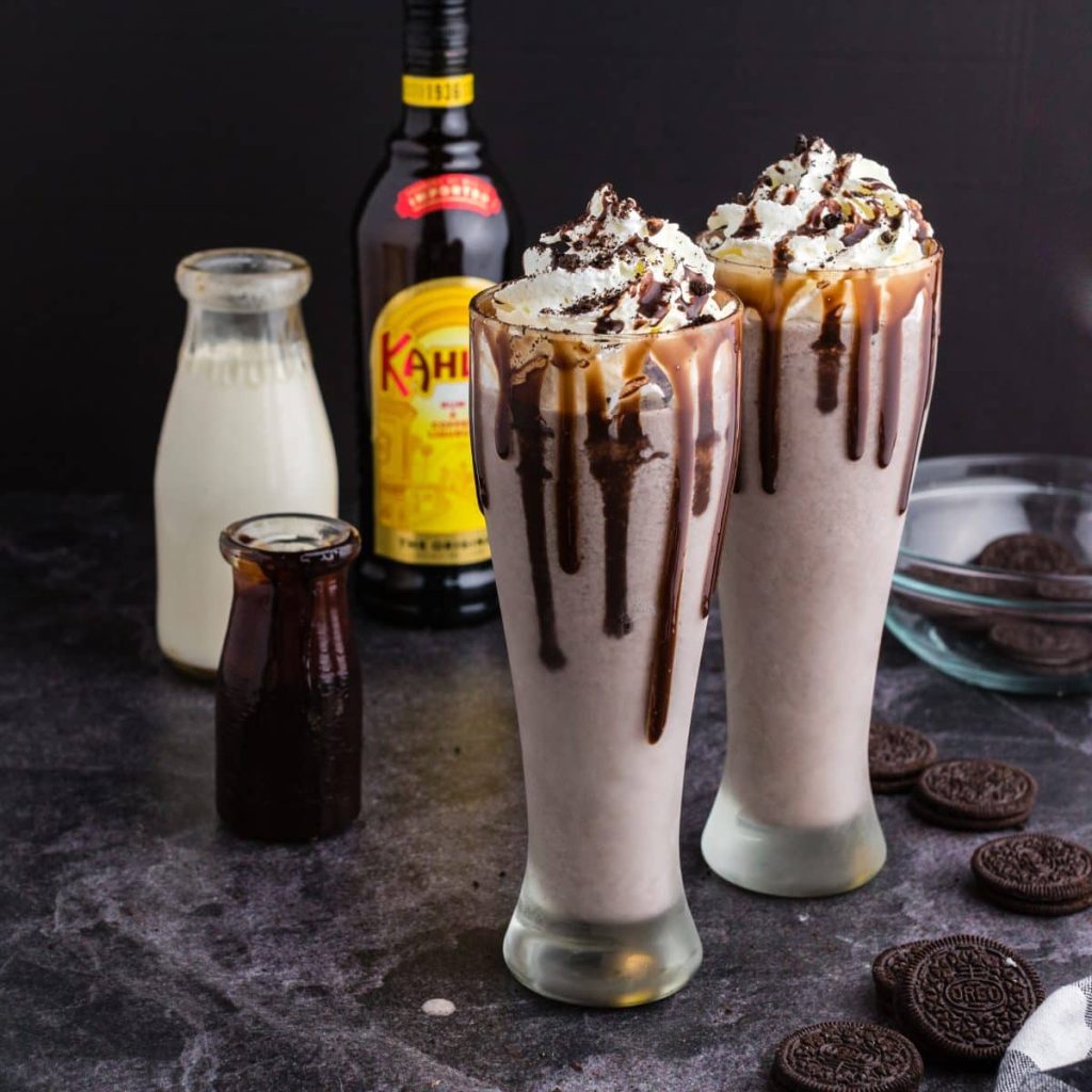 Boozy Baileys Oreo Milkshake Recipe