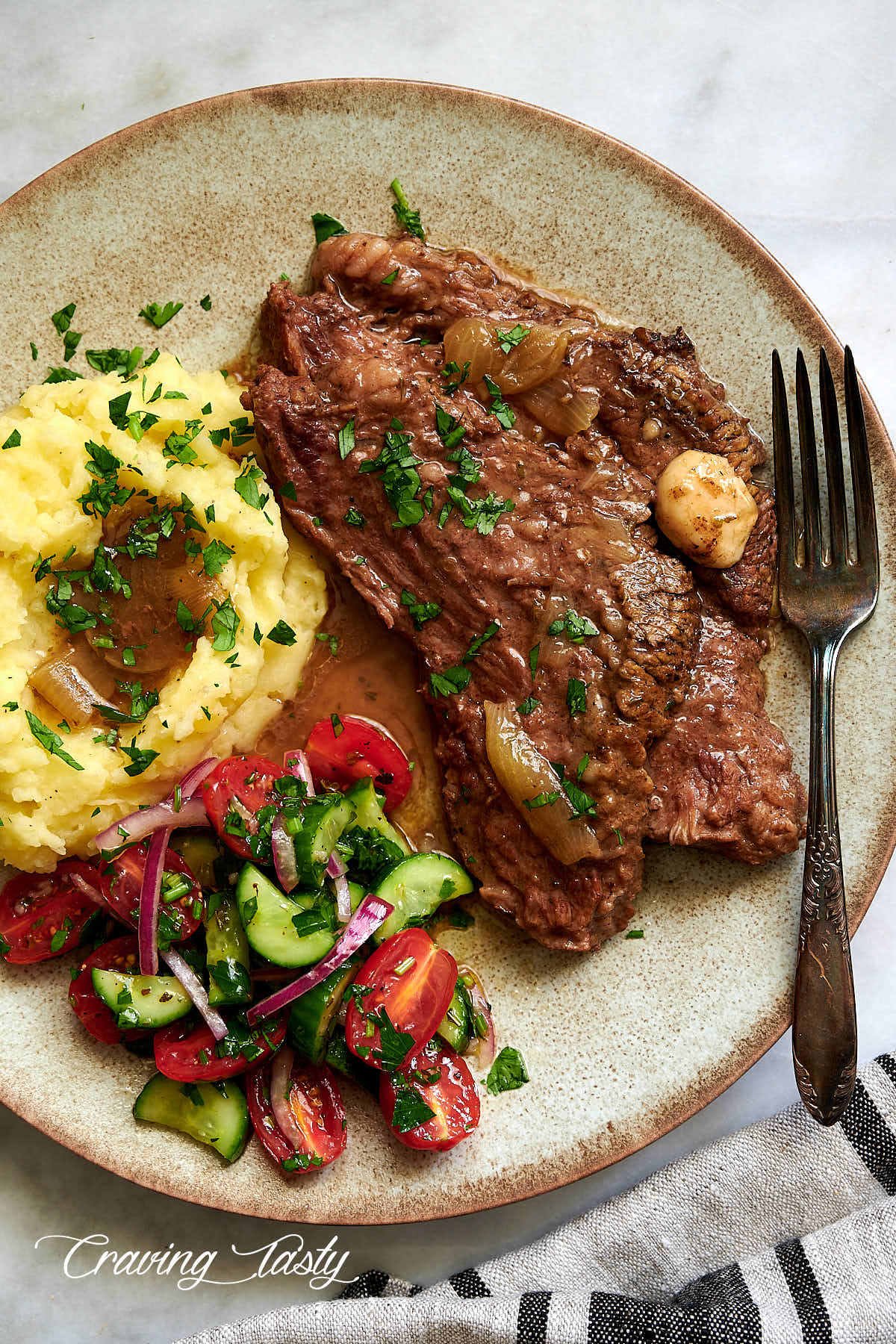 Braised Brisket With Potatoes And