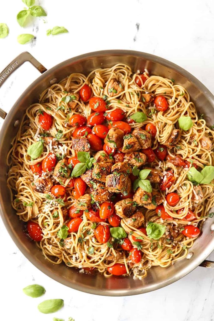 Bruschetta Chicken Pasta