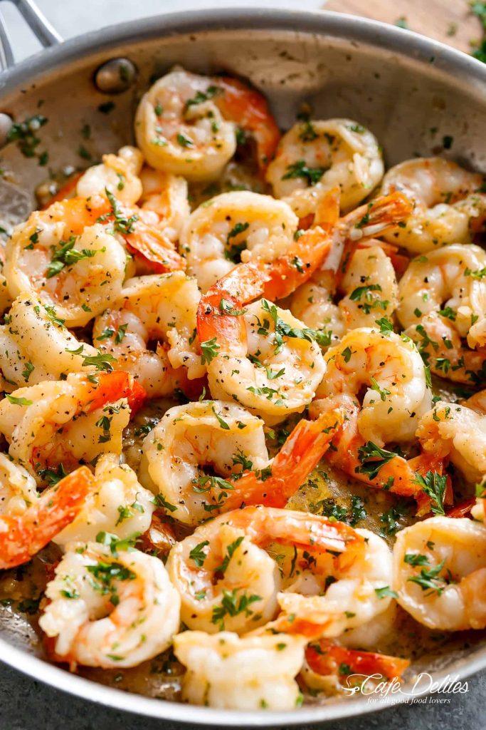 Buttery Shrimp Scampi Pasta