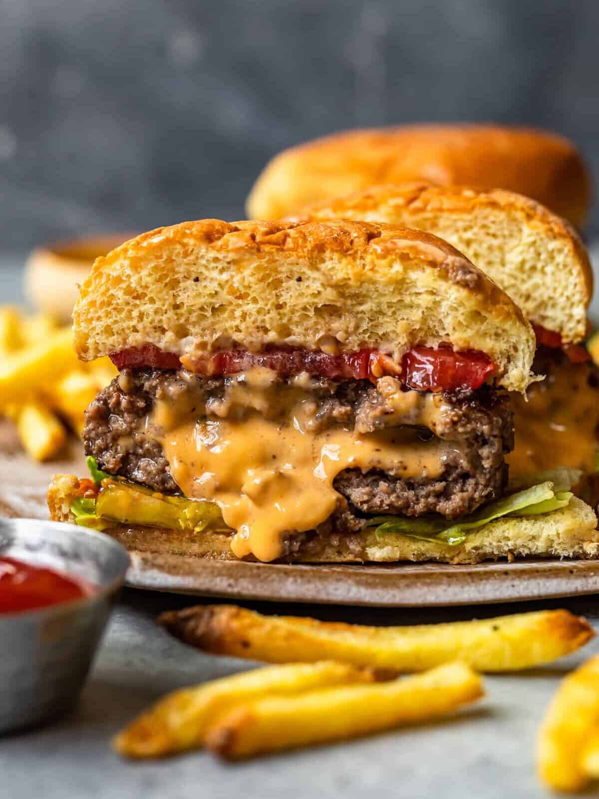 Cheese Stuffed Burgers (Juicy Lucy)
