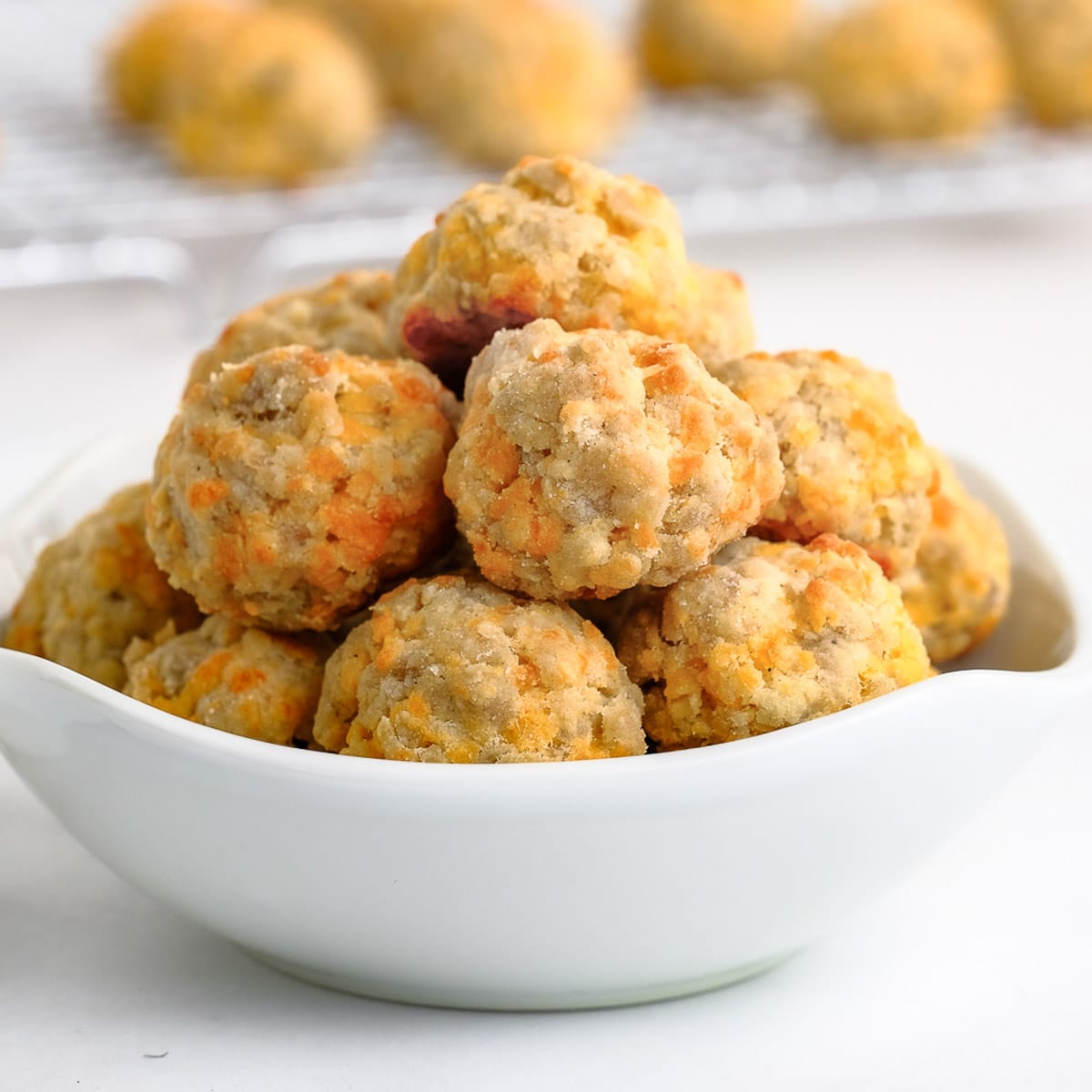 Cheesy Sausage Balls