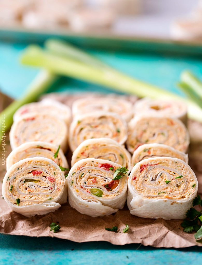 Chicken Taco Mexican Pinwheels