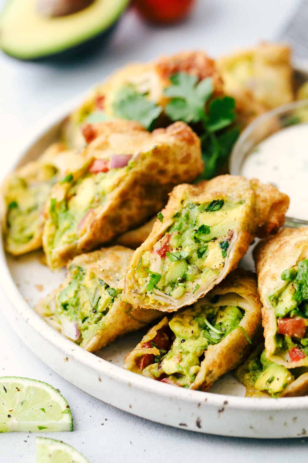 Copycat Avocado Egg Rolls