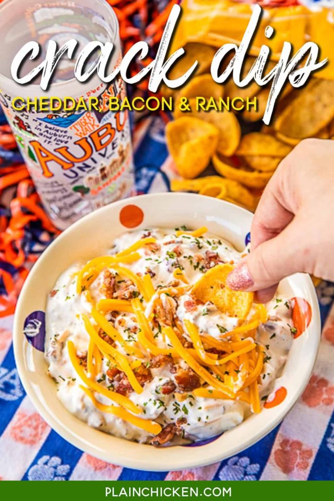 Creamy Bacon Cheese Dip (No Bake)