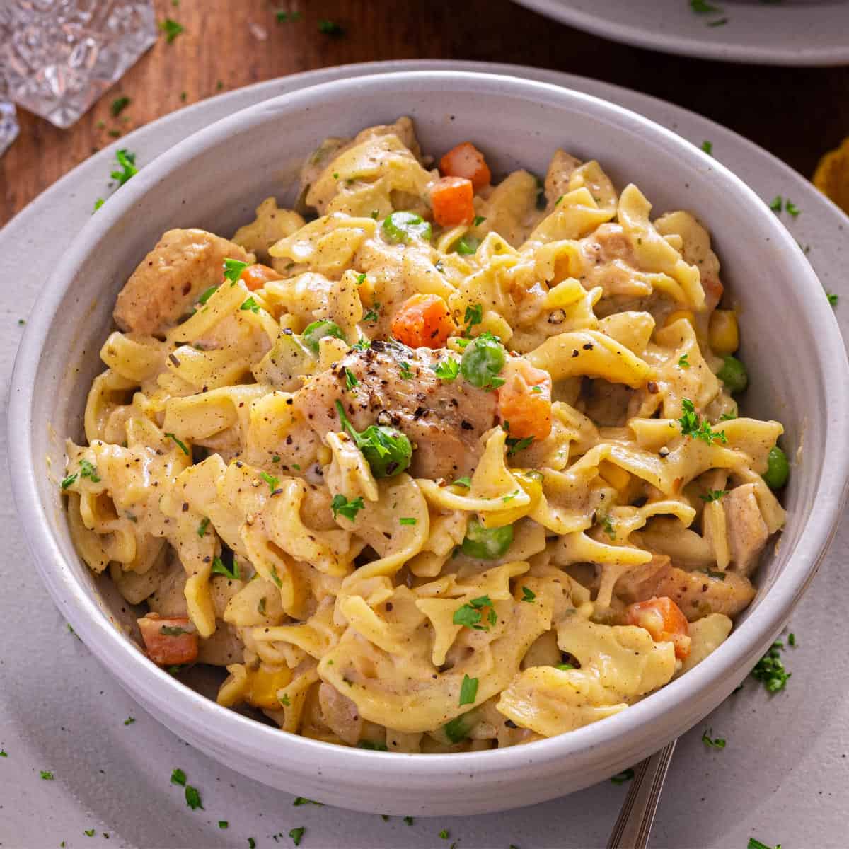 Creamy Chicken Pot Pie Pasta