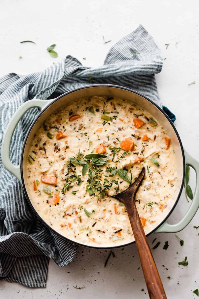 Creamy Chicken Wild Rice Soup