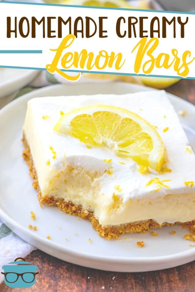 Creamy Lemon Bars