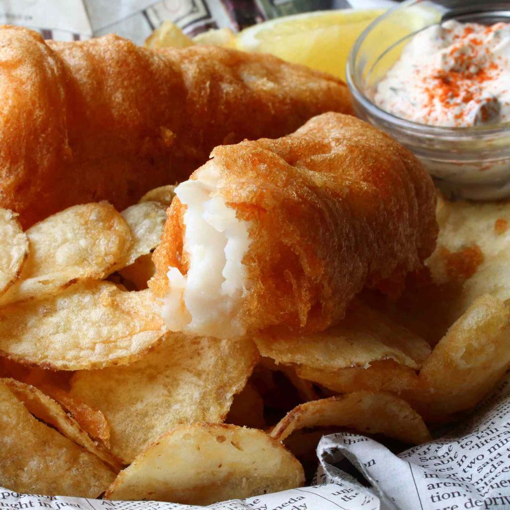 Crispy Beer Battered Fish