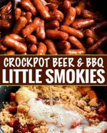 Crockpot BBQ Beer Little Smokies