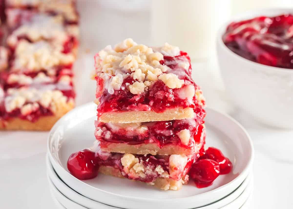 Easy Cherry Pie Bars