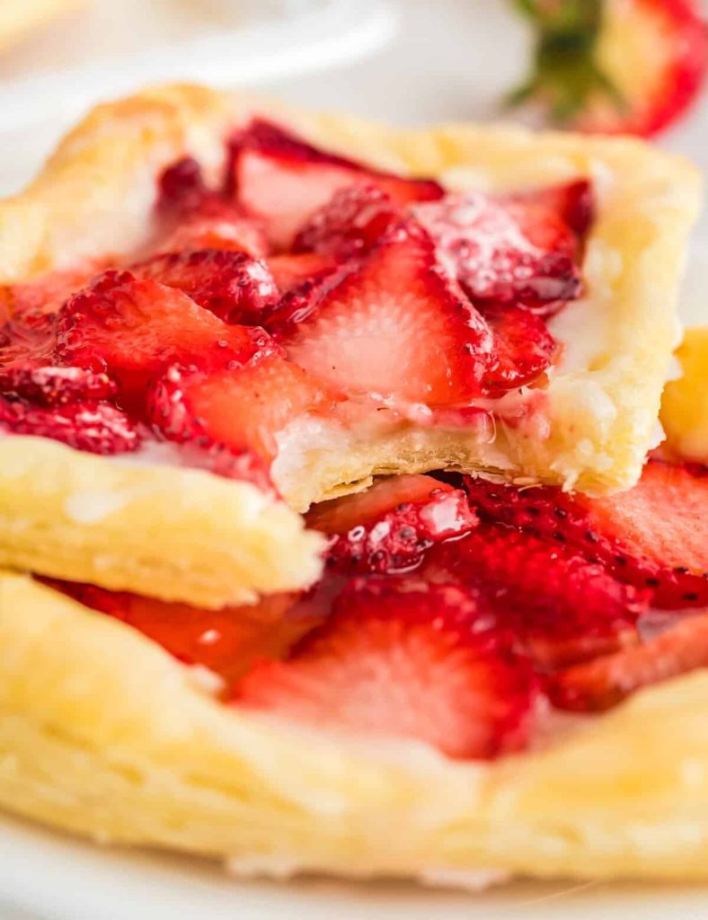 Easy Strawberry Danish