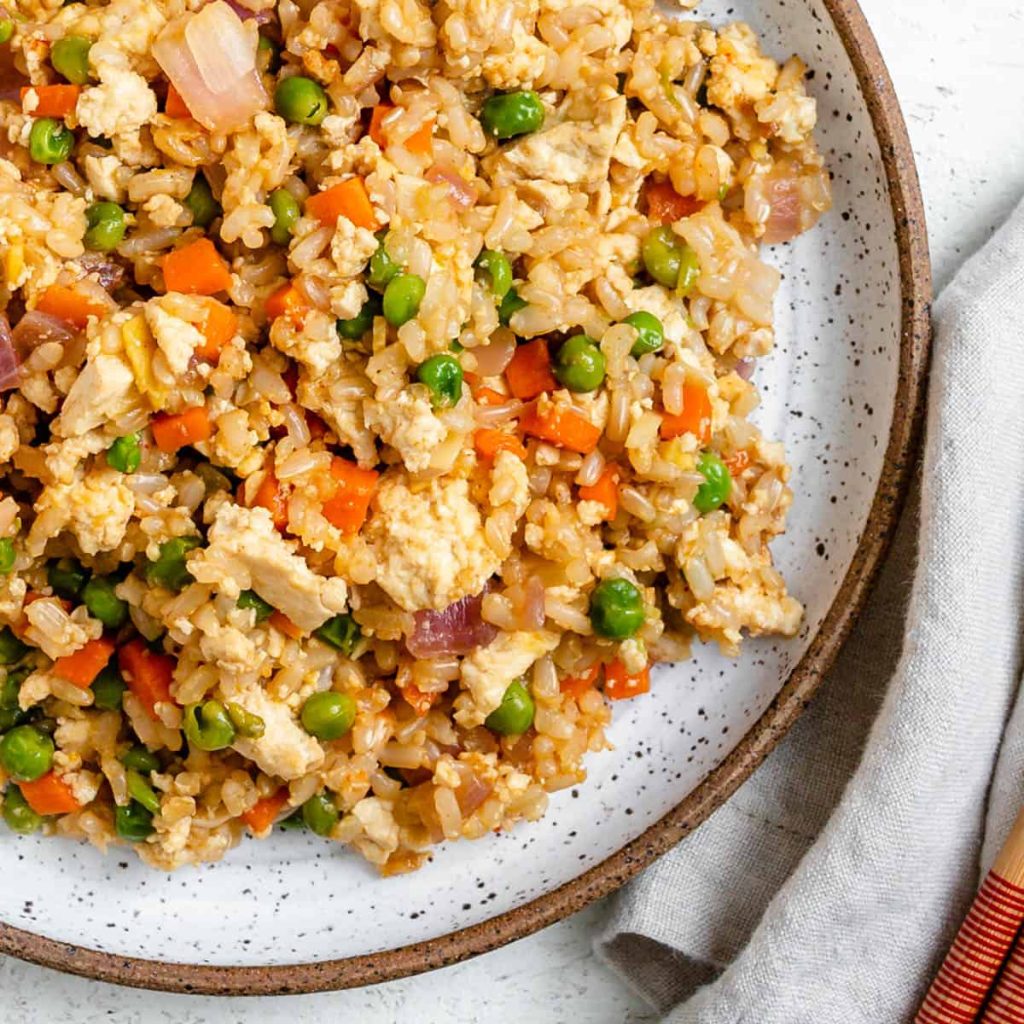 Fried Brown Rice