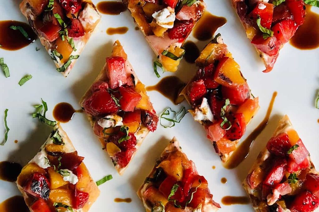 Grilled Fruit Pizza