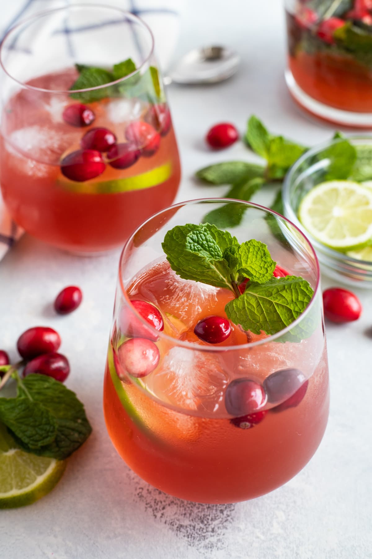 Holiday Cranberry Mojito Recipe