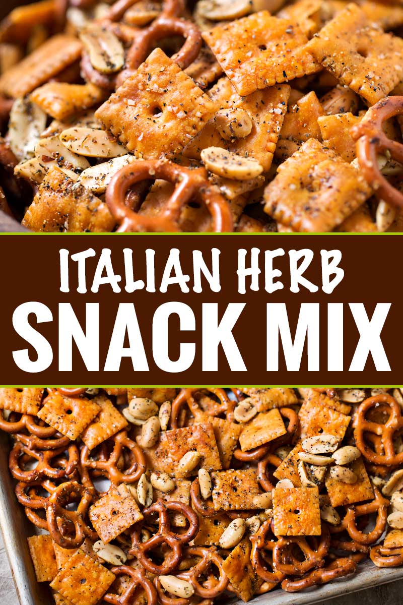 Homemade Italian Herb Snack Mix