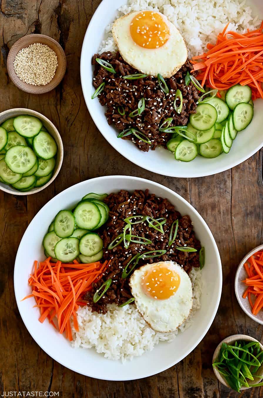 Korean Beef Rice Bowls