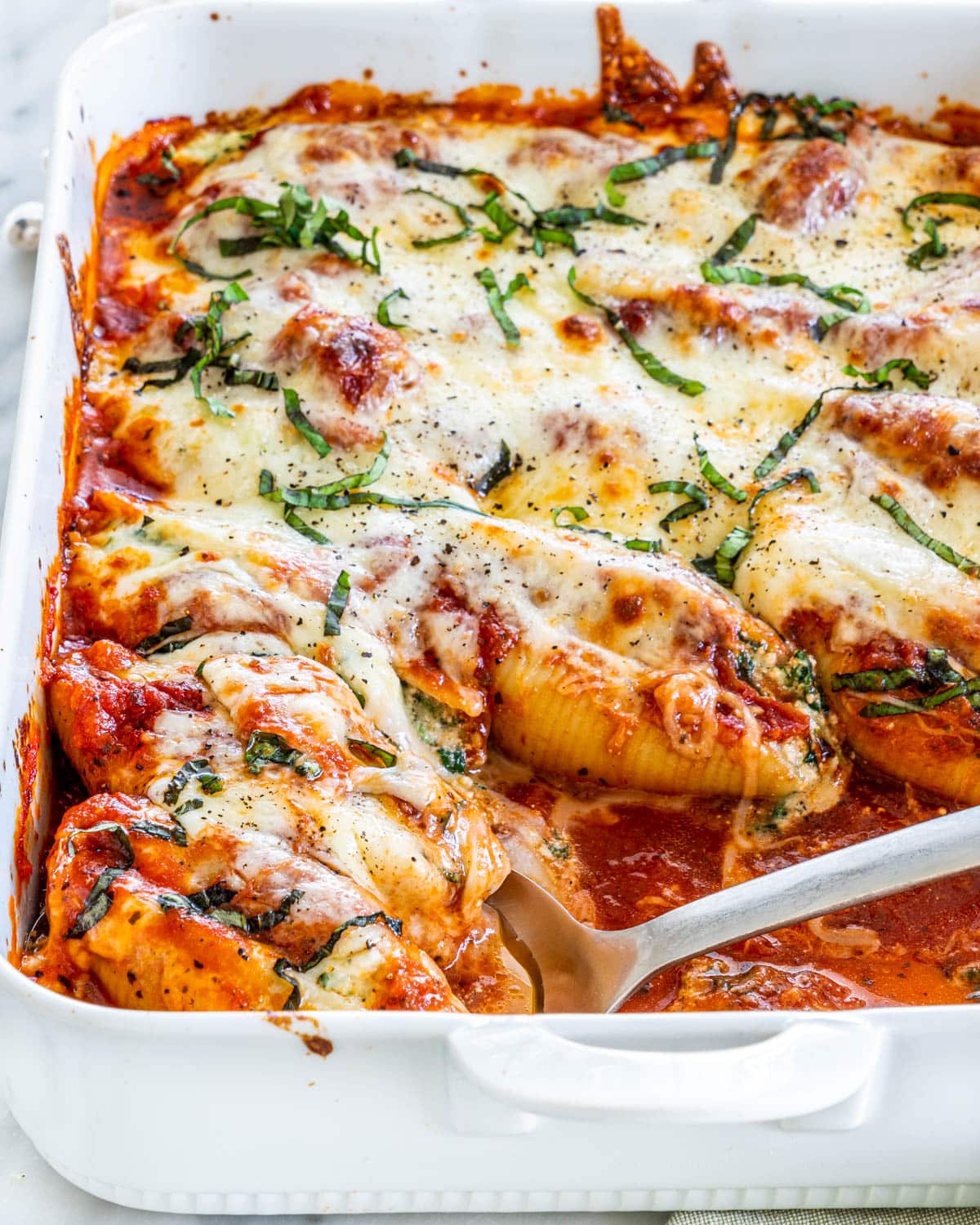 Lasagna Stuffed Shells
