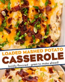 Loaded Mashed Potato Casserole
