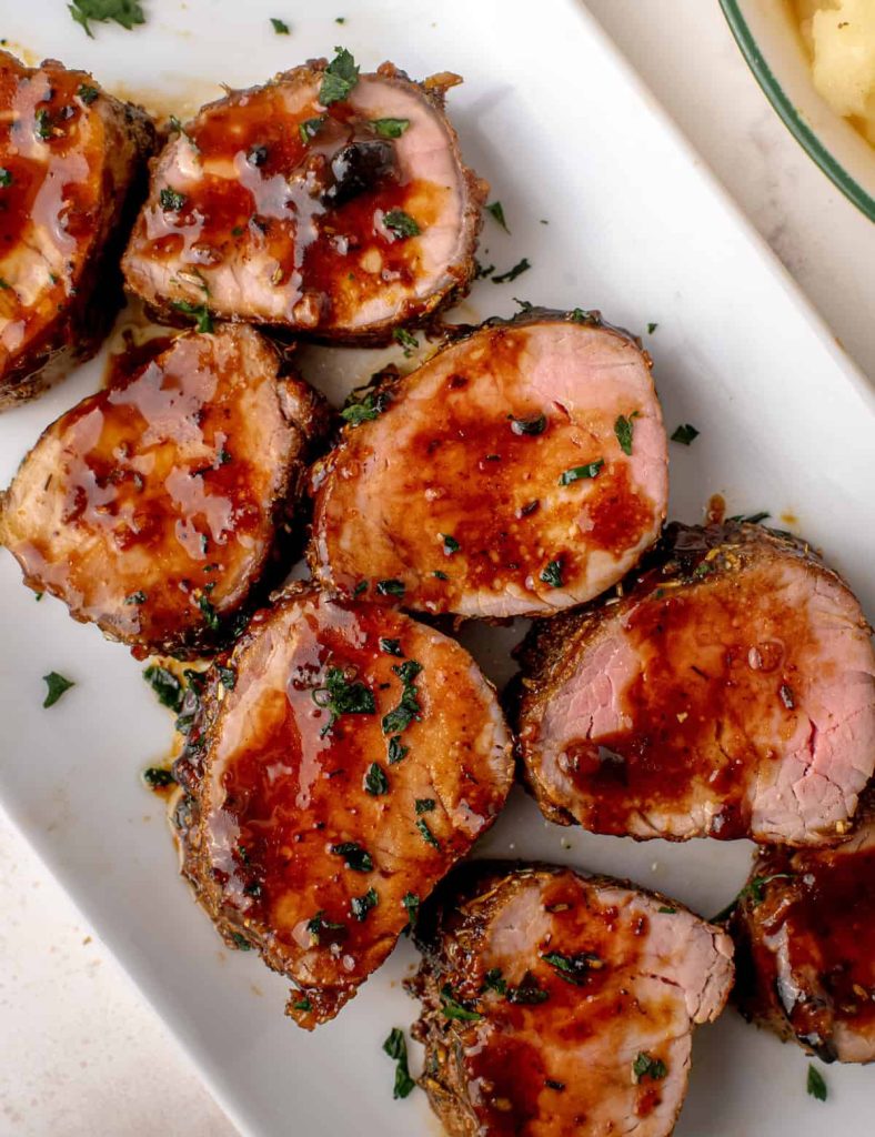Maple Mustard Pork Tenderloin