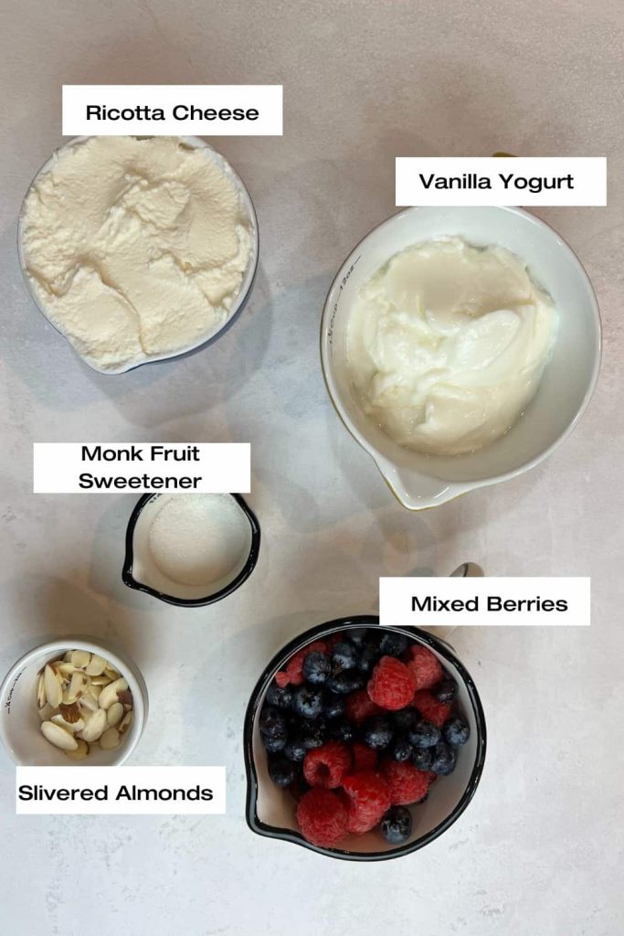 Mixed Berry Ricotta Parfait Recipe