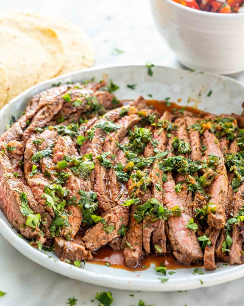 Mouthwatering Carne Asada Steak Fajitas