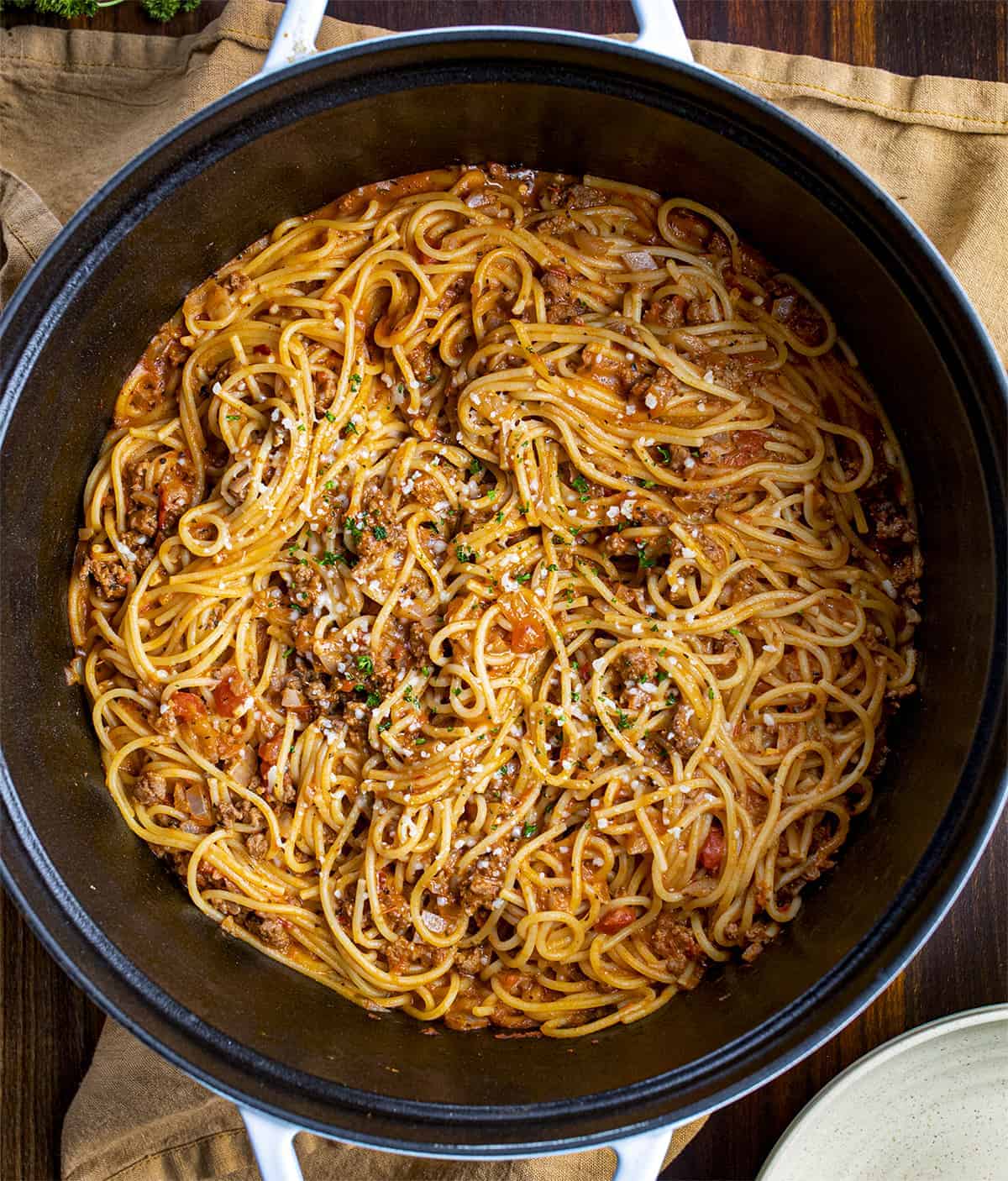 One Pot Spaghetti