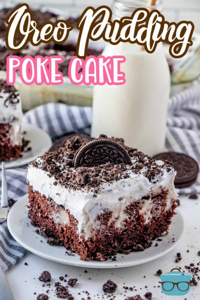 Oreo Poke Cake