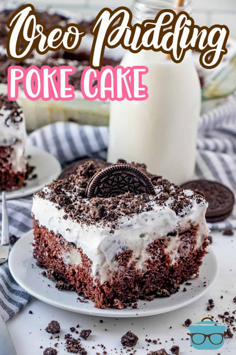 Oreo Poke Cake