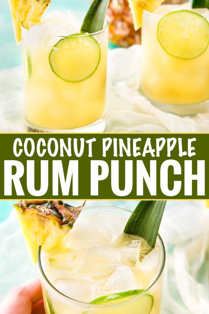 Pineapple Coconut Rum Punch