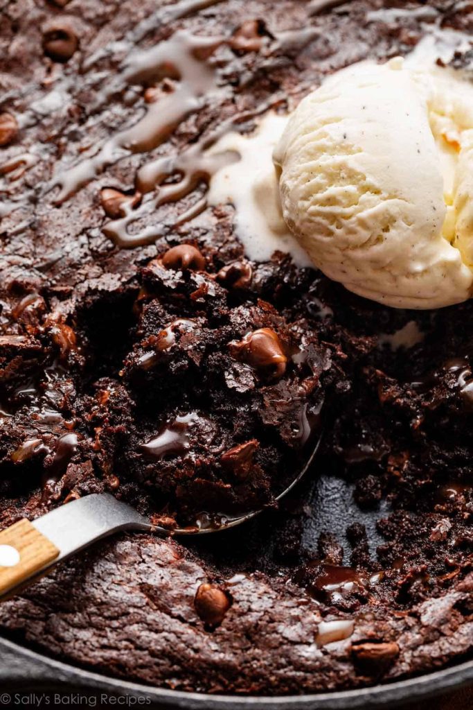 Skillet Brownie Recipe