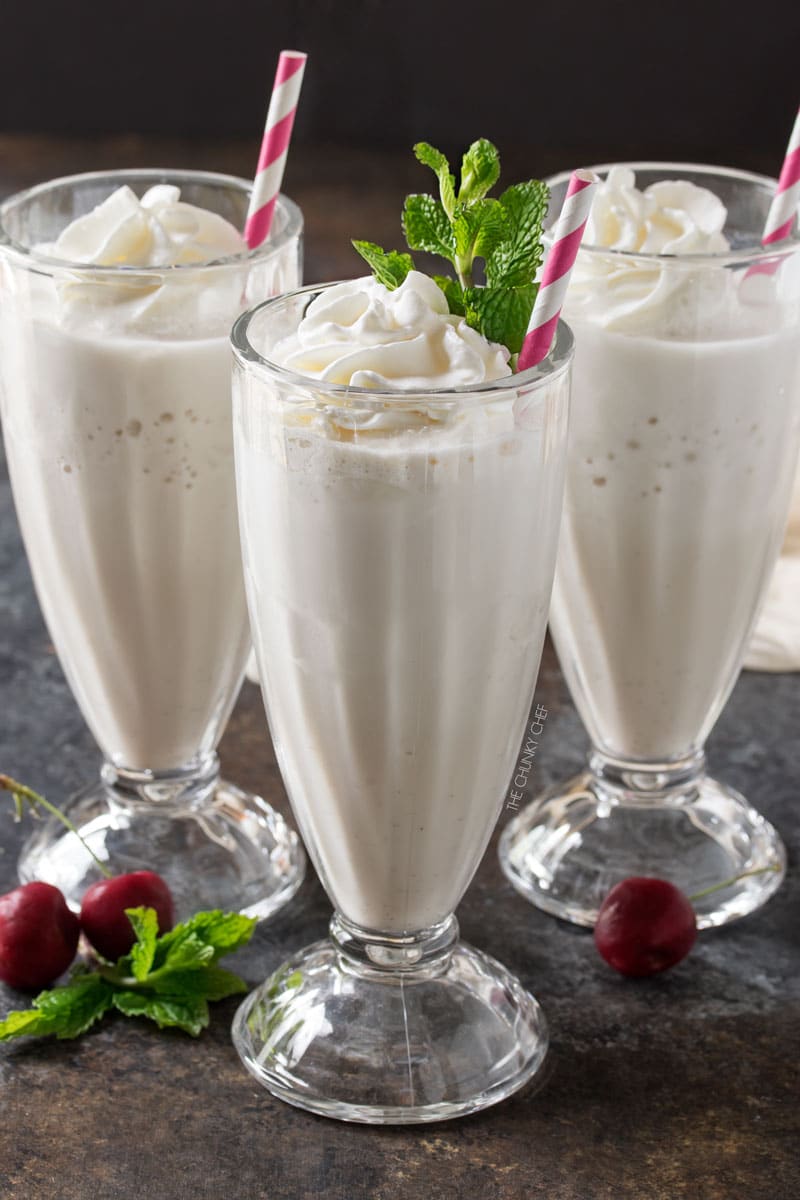 Skinny Vanilla Protein Milkshake