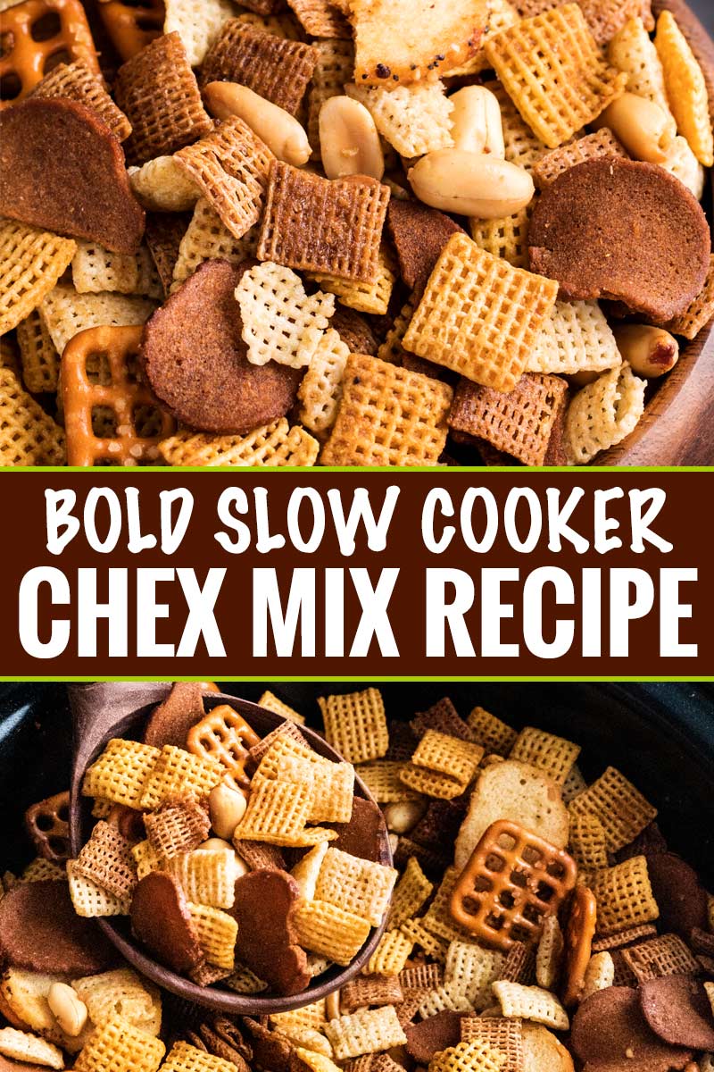 Slow Cooker Bold Chex Mix Recipe