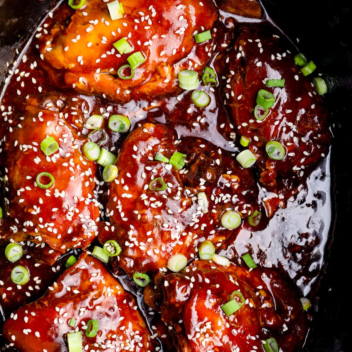 Slow Cooker Honey Garlic Chicken