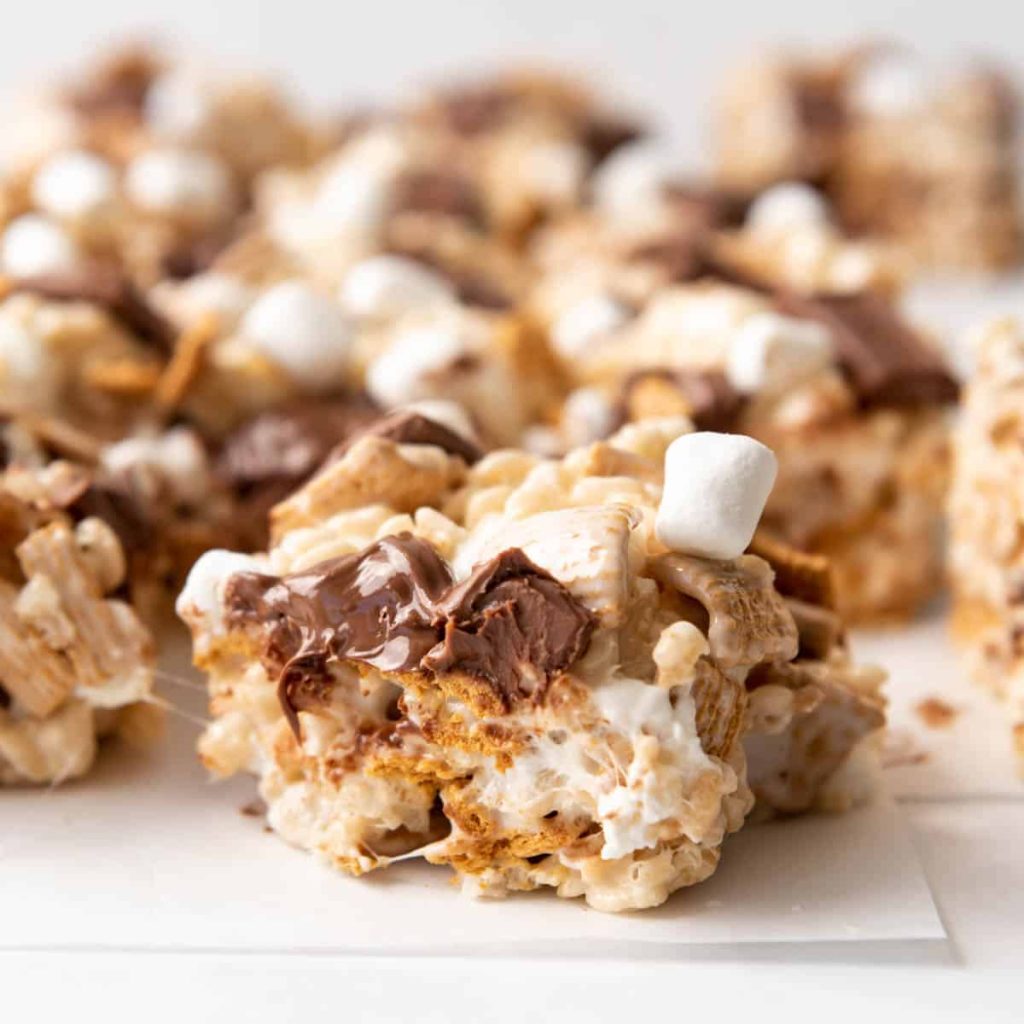 S’mores Rice Krispie Treats