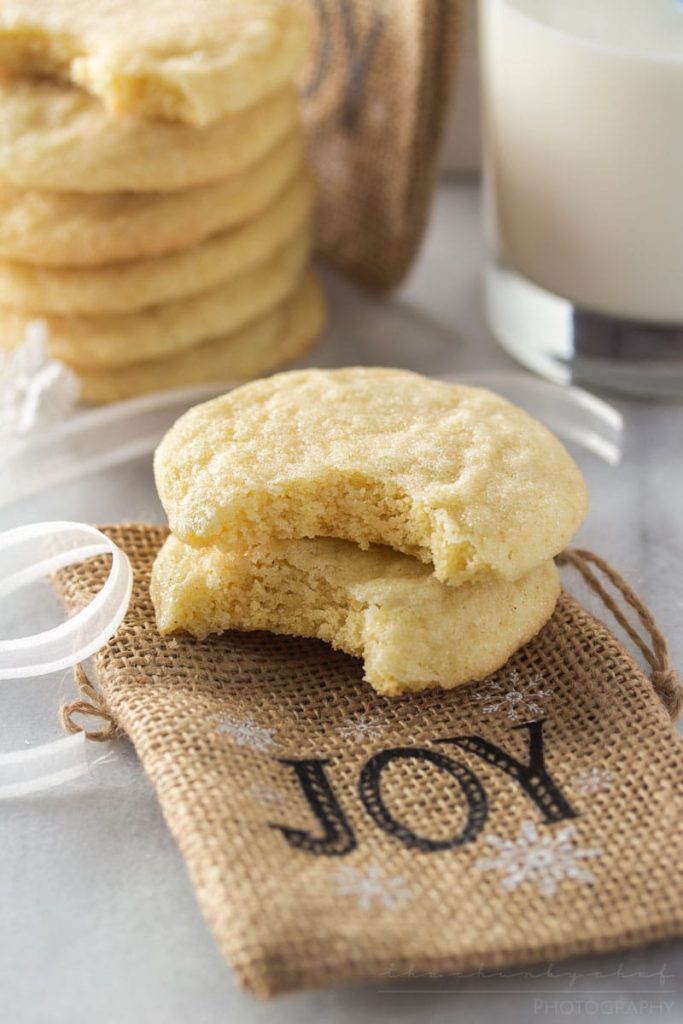 Soft Vanilla Bean Sugar Cookies
