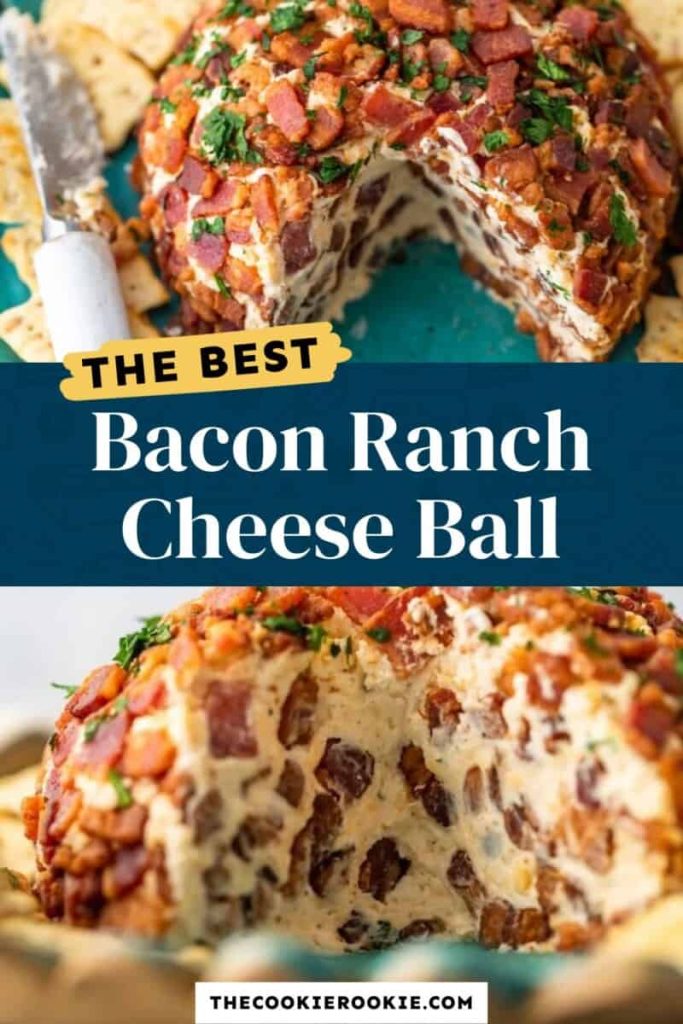 The Ultimate Bacon Ranch Cheese Ball Recipe