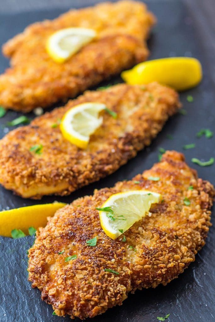 Crispy Parmesan Chicken Cutlets