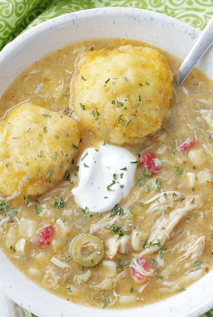 Chicken And Cornbread Dumplings Southern Style