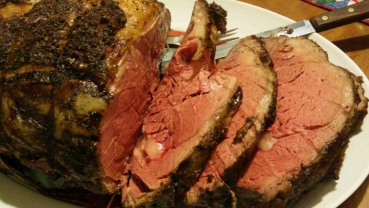 Perfectly Pink Prime Rib Roast