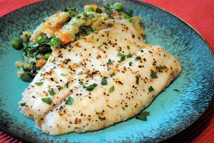 Easy Baked Tilapia With Lemon And Vegetables