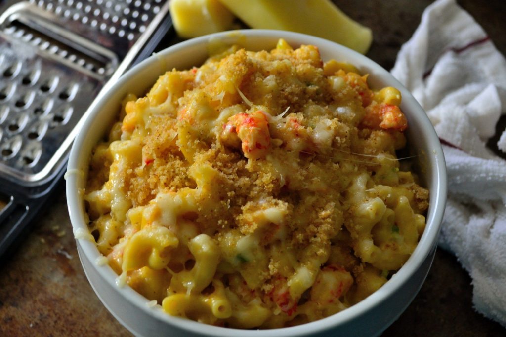 Mac And Cheese Crawfish Delight