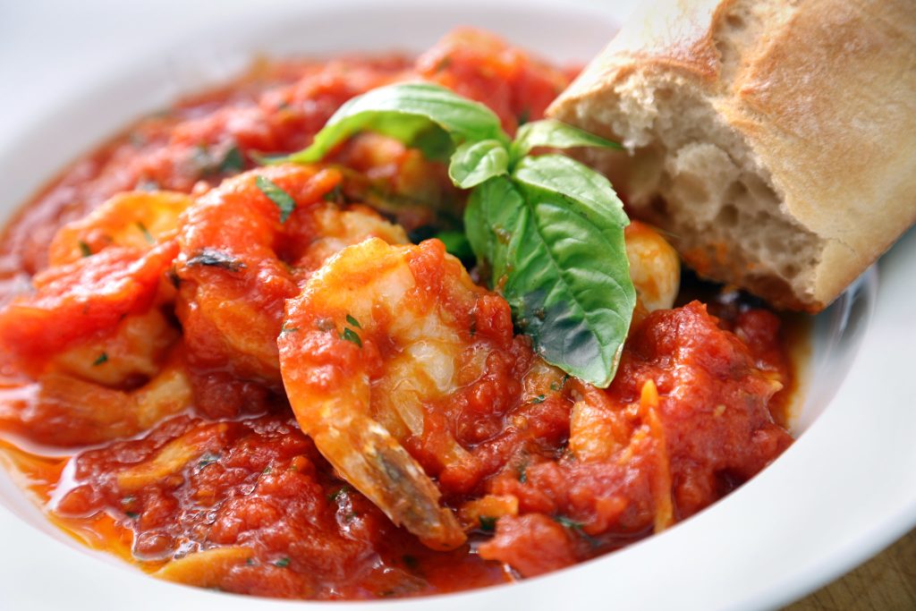 Quick And Easy Shrimp Marinara Pasta