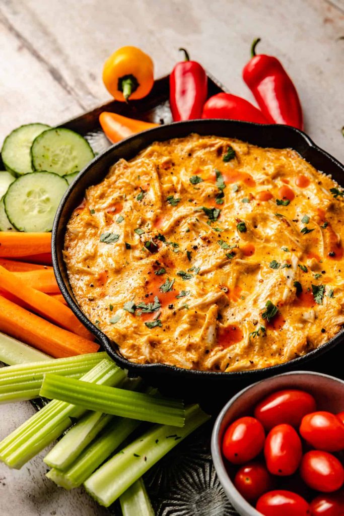3-Ingredient Buffalo Chicken Dip