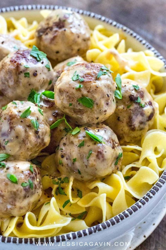 Instant Pot Swedish Meatballs And Noodles Recipe