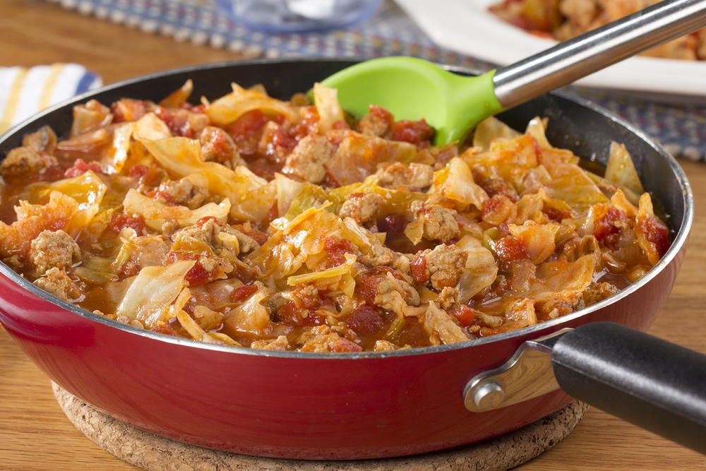 Unstuffed Cabbage Rolls Skillet Recipe