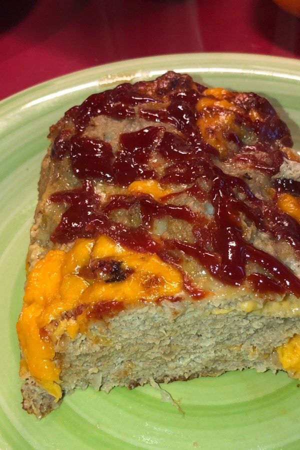 Incredibly Cheesy Turkey Meatloaf Delight